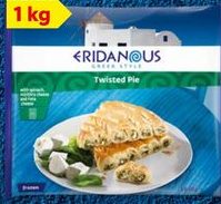 ERIDANOUS Snack feuilleté fromage-épinards