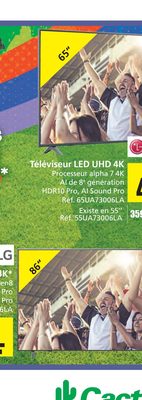 Téléviseur LG LED UHD 4K 55 pouces