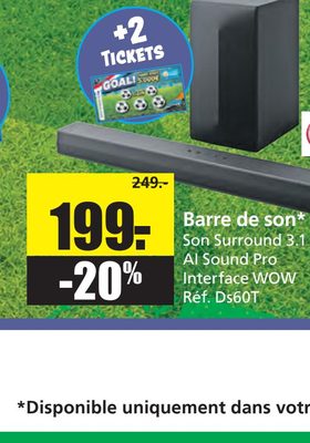 Barre de son LG Soundbar 3.1