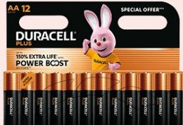 Piles Duracell Plus AA