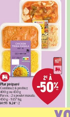 Plat préparé Chicken Tikka Masala