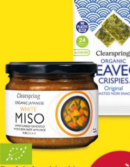 Produit de cuisine bio Clearspring - Miso