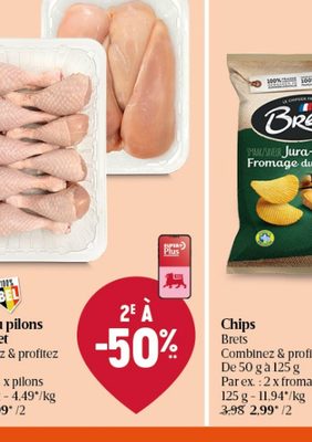 Filets ou pilons de poulet