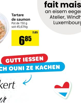 Tartare de saumon