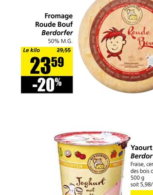 Fromage Roude Bouf Berdorfer