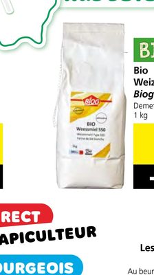 Bio Weizenmehl T550 Biog Demeter