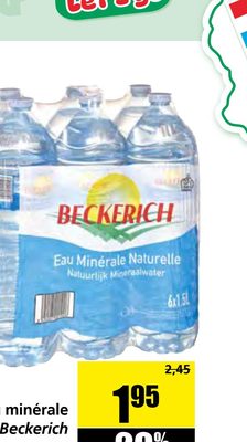 Eau minérale Beckerich