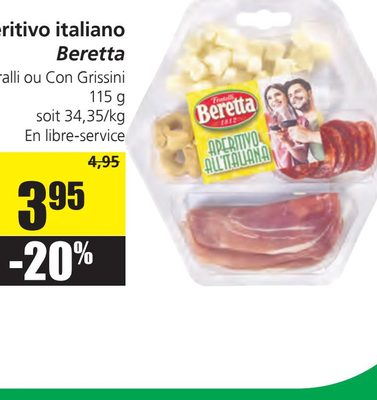 Aperitivo italiano Beretta