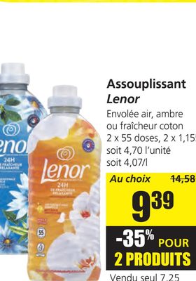 Assouplissant Lenor