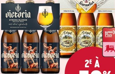 Bière Tripel Karmeliet ou Victoria
