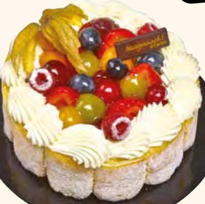 Charlotte aux fruits frais