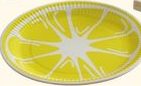 LES 10 ASSIETTES CARTON Ø 23 CM