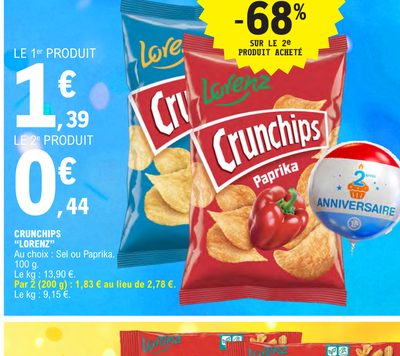 Crunchips Lorenz Paprika