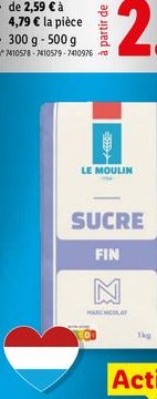 Sucre fin