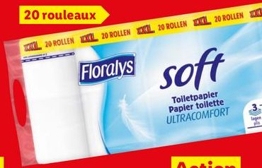 FLORALYS Papier-toilette XXL