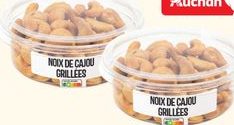 Noix de cajou grillées Auchan