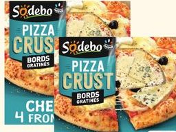 PIZZA CRUST CHEESY 4 FROMAGES SODEBO