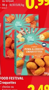 Croquettes