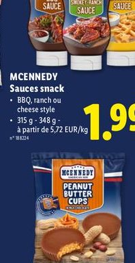 MCENNEDY Sauces snack