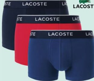 Lot de 3 boxers Lacoste homme