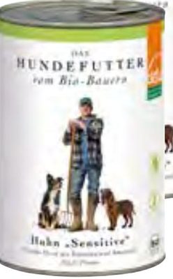 Bio Hunde-Menü Defu Huhn oder Rind