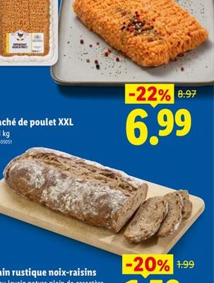 Haché de poulet XXL