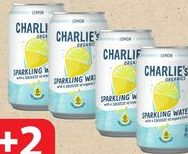Eau pétillante aromatisée Bio Charlie's