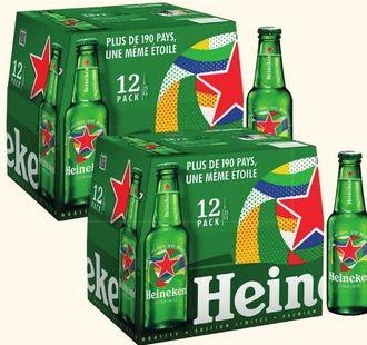 BIÈRE BLONDE HEINEKEN