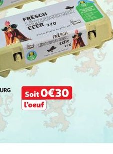 ŒUFS FRAIS FEER