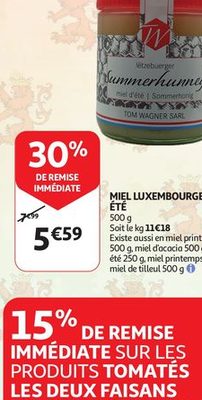 Miel luxembourgeois