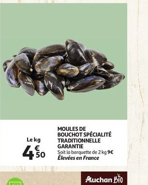 Moules de Bouchot spécialité traditionnelle Cancale