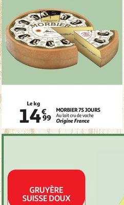 MORBIER 75 JOURS