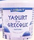 YAOURT GREC NATURE LUXLAIT