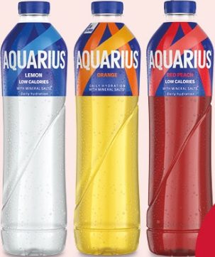 Aquarius Lemon, Orange, Cherry
