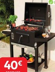 BARBECUE CHARBON DE BOIS TITAN GARDENSTAR