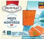 Saumon fumé de Norvège Maison Delpeyrat