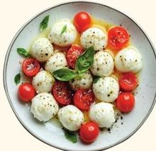 SALADE DUO TOMATE MOZZARELLA BASILIC