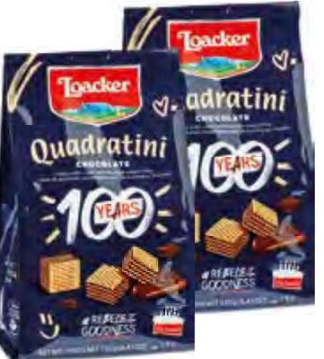 Biscuits Quadratini Loacker