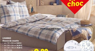 LIVARNO Housse de couette