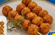Brochette de boulettes de poulet