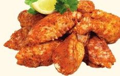 Ailes de poulet découpées au paprika