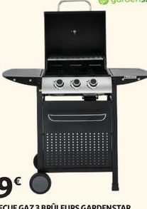 BARBECUE GAZ 3 BRÛLEURS GARDENSTAR
