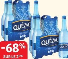 Eau minérale gazeuse Quézac