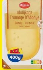 MILBONA Abdjkaas Fromage d'Abbaye en tranche XXL