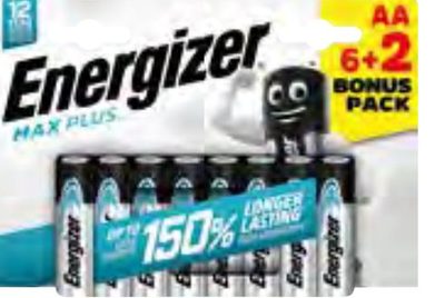 Energizer Piles Max Plus