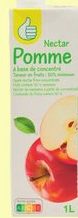 Nectar Pomme Auchan