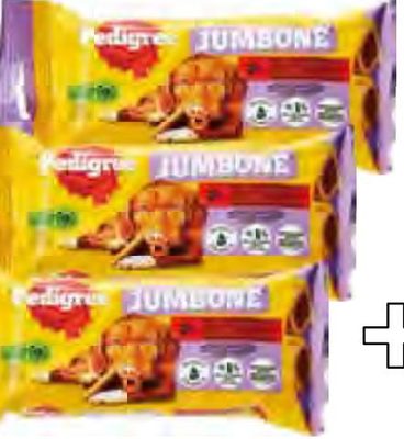 Snacks pour chien Pedigree Jumbone 5 sortes