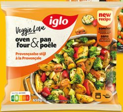 Légumes iglo - Veggie Love ou Veg Love