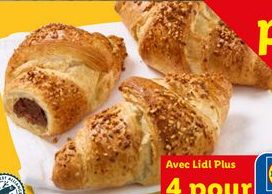 Croissant fourré choco-noisette